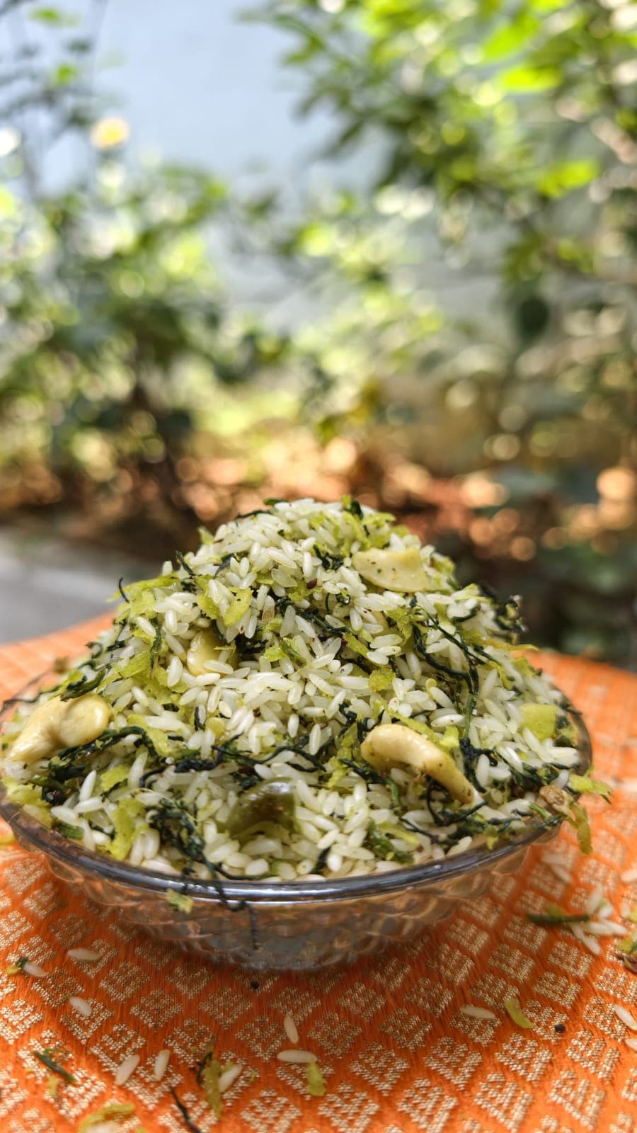 Instant Palak Rice 3